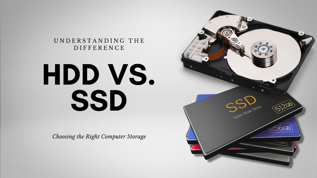 What is the difference between HDD & SSD