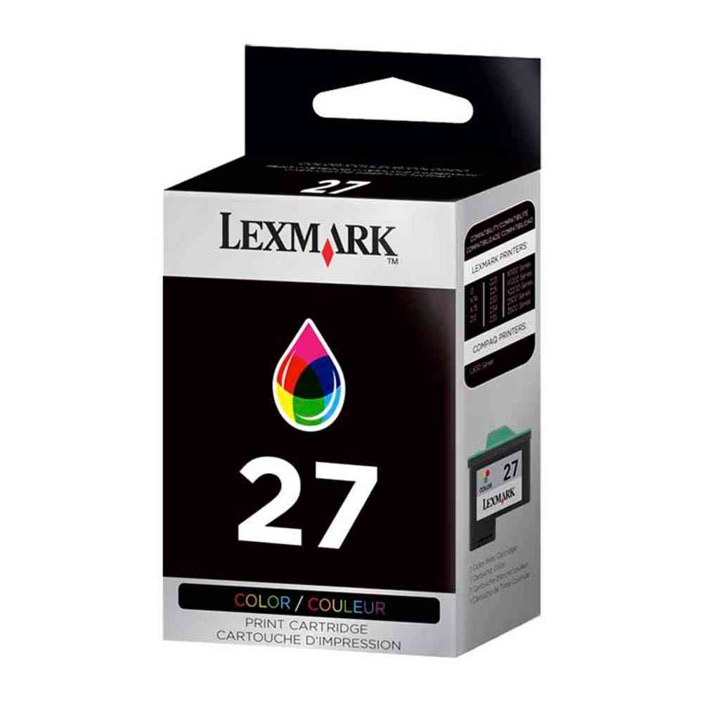 Lexmark 27 Cyan Magenta Yellow Colour Original Ink Cartridge - Tech Tavern