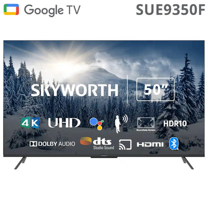 Skyworth 50SUE9350F 50 inch Ultra HD LED Android v10 Smart TV - Tech Tavern