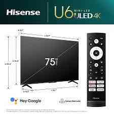 Hisense 75" Class U6K Series Quantum ULED 4K UHD Smart TV - Tech Tavern