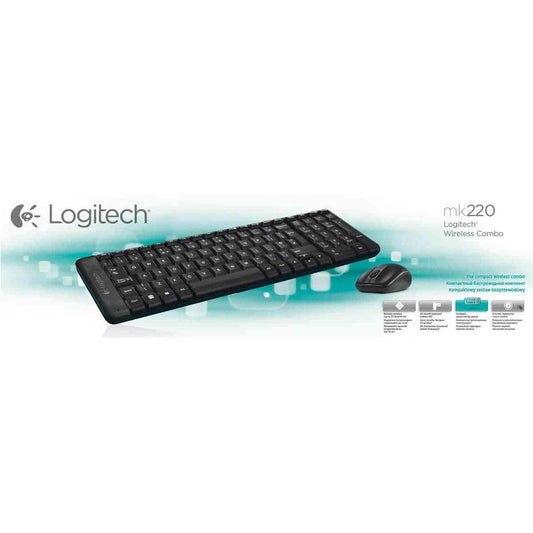 Logitec MK220 Wired Keyboard & Mouse - Tech Tavern