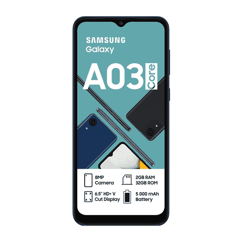 Samsung Galaxy A03 Core 32GB Dual Sim - Black - Tech Tavern